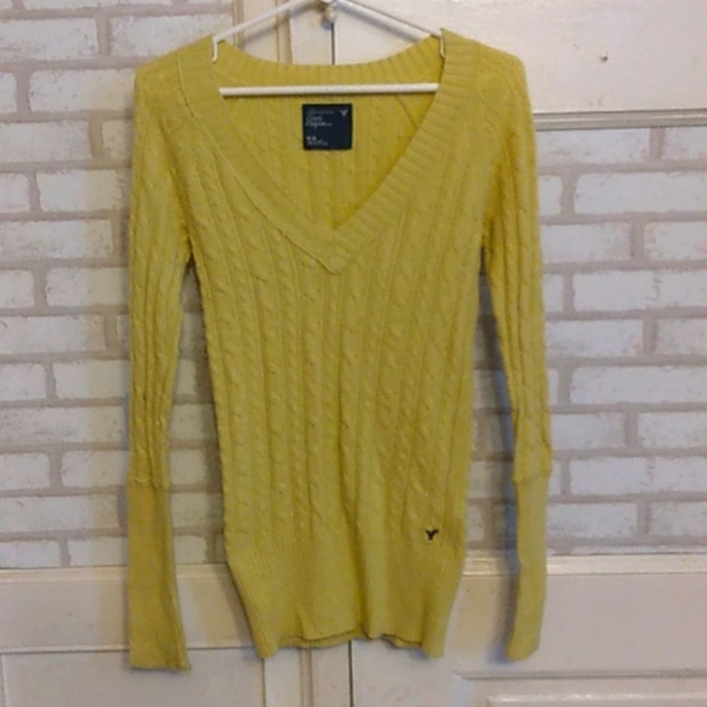 American Eagle knit women's sweater size Medium (J3)